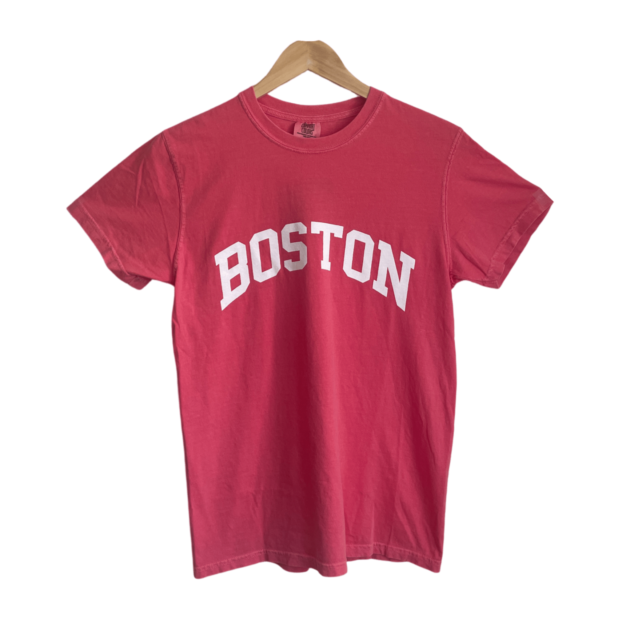 boston comfort colors-tshirt, watermelon