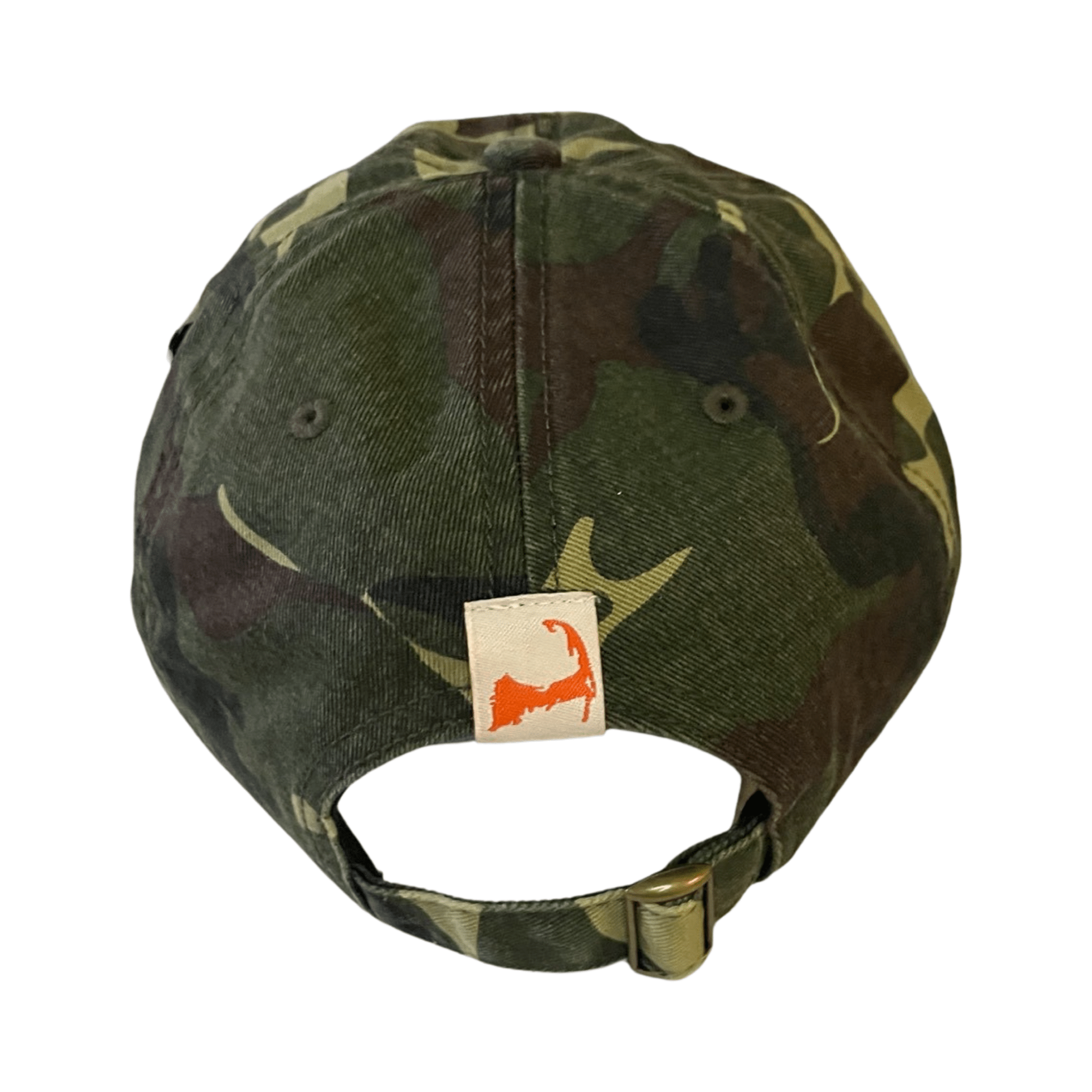 cape cod camo adjustable hat, rear