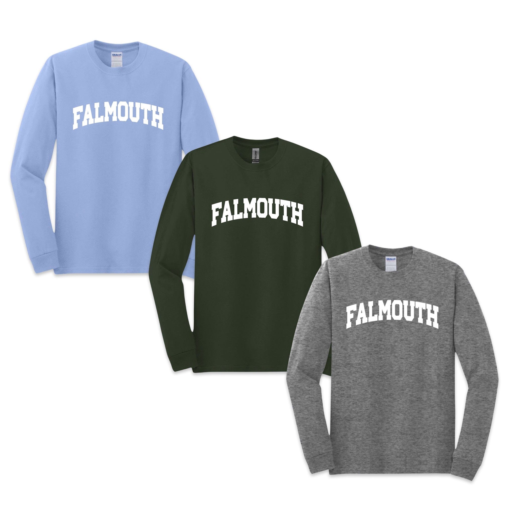 Falmouth classic long sleeve t-shirt, all colors