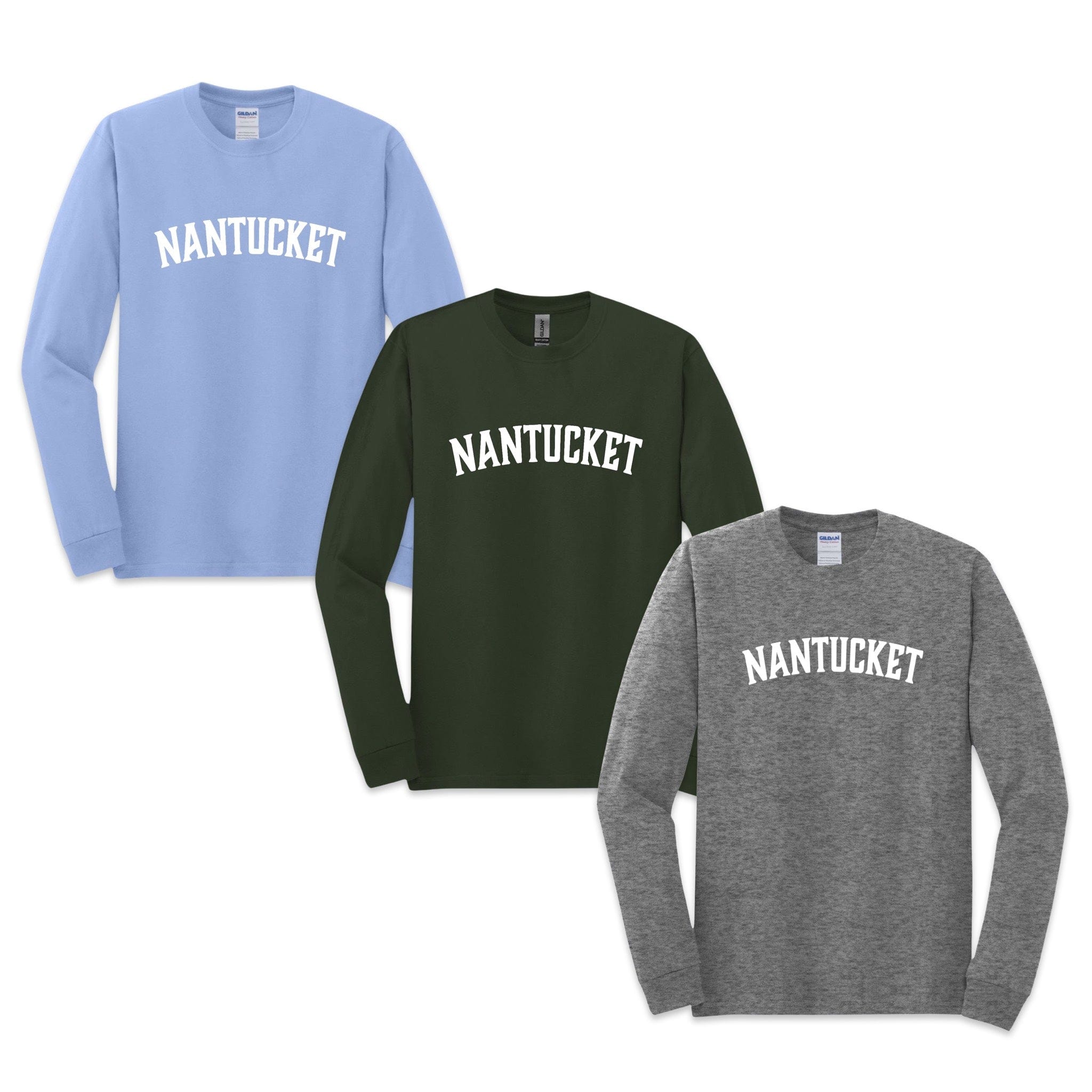 Nantucket classic long sleeve T-Shirt, both colors