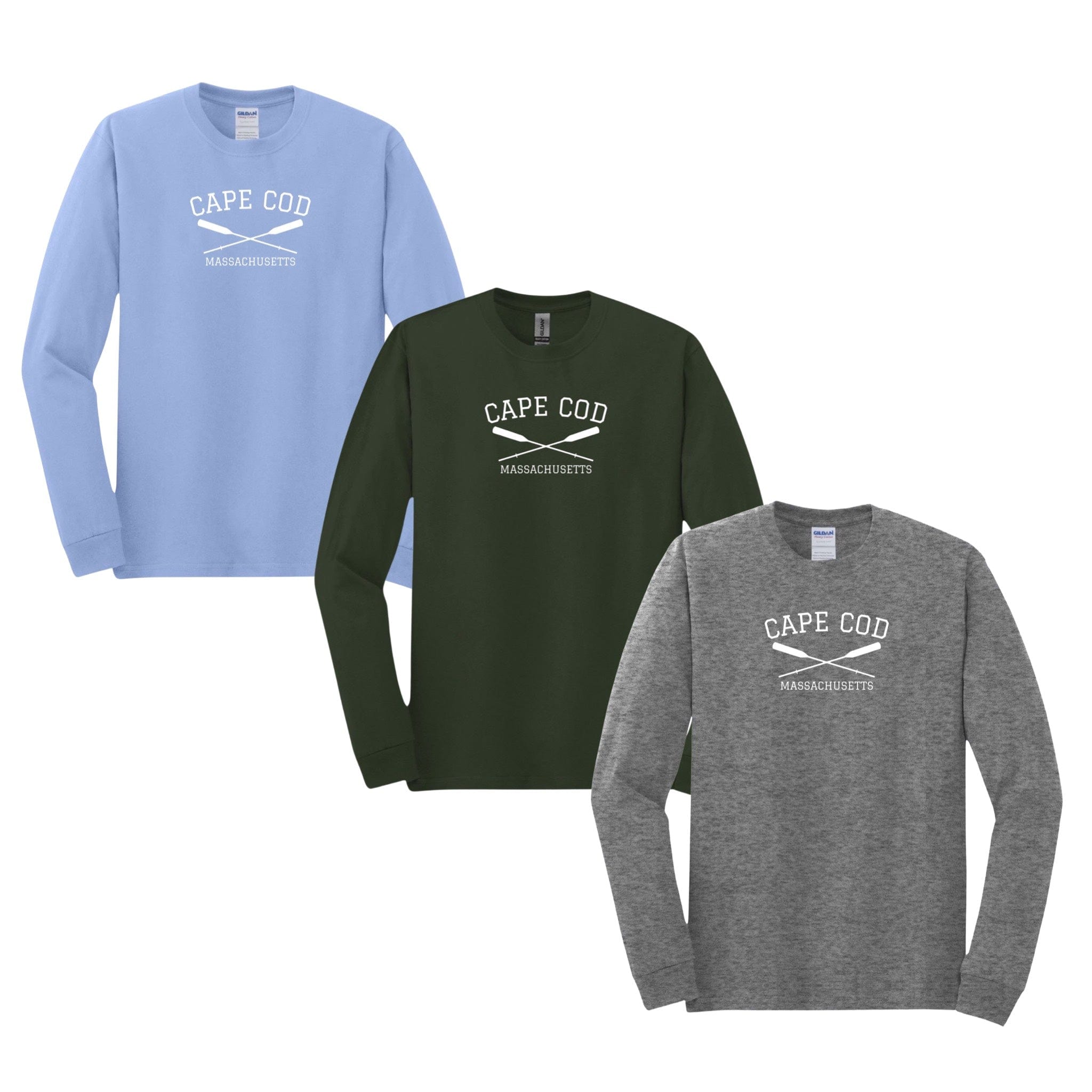 Cape Cod Crossed Oar Long Sleeve