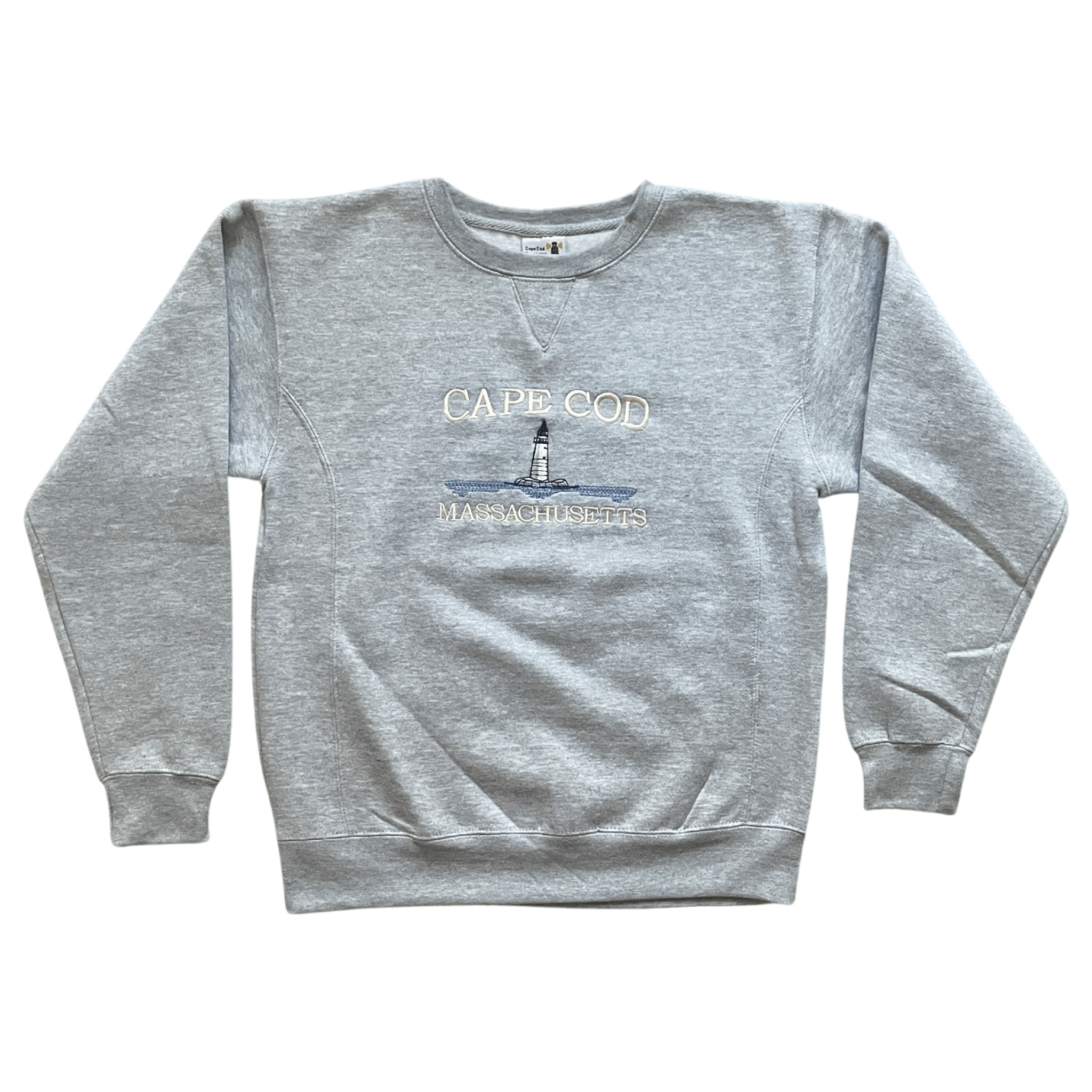 cape cod crewneck, heather grey