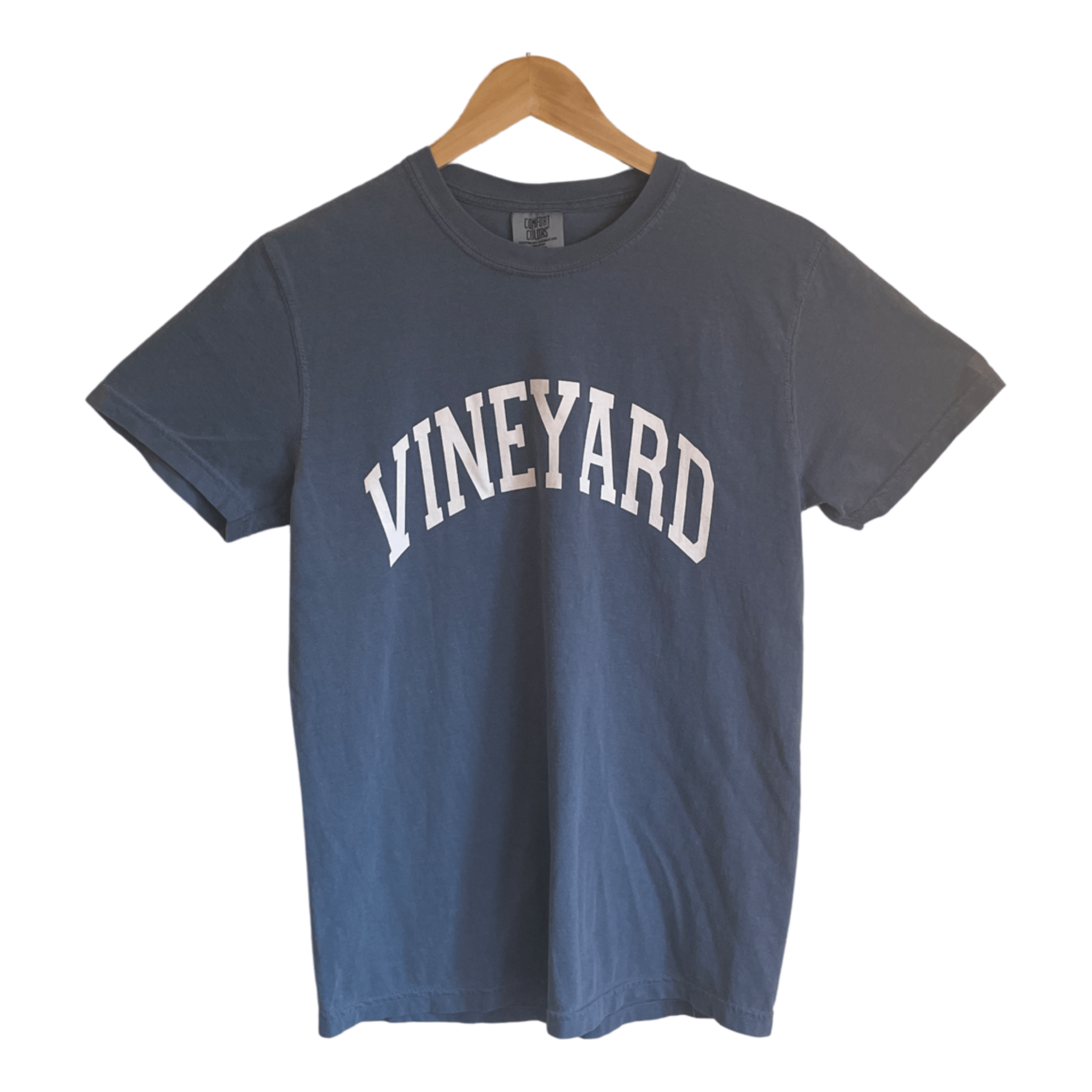 martha's vineyard comfort colors t-shirt, blue jean