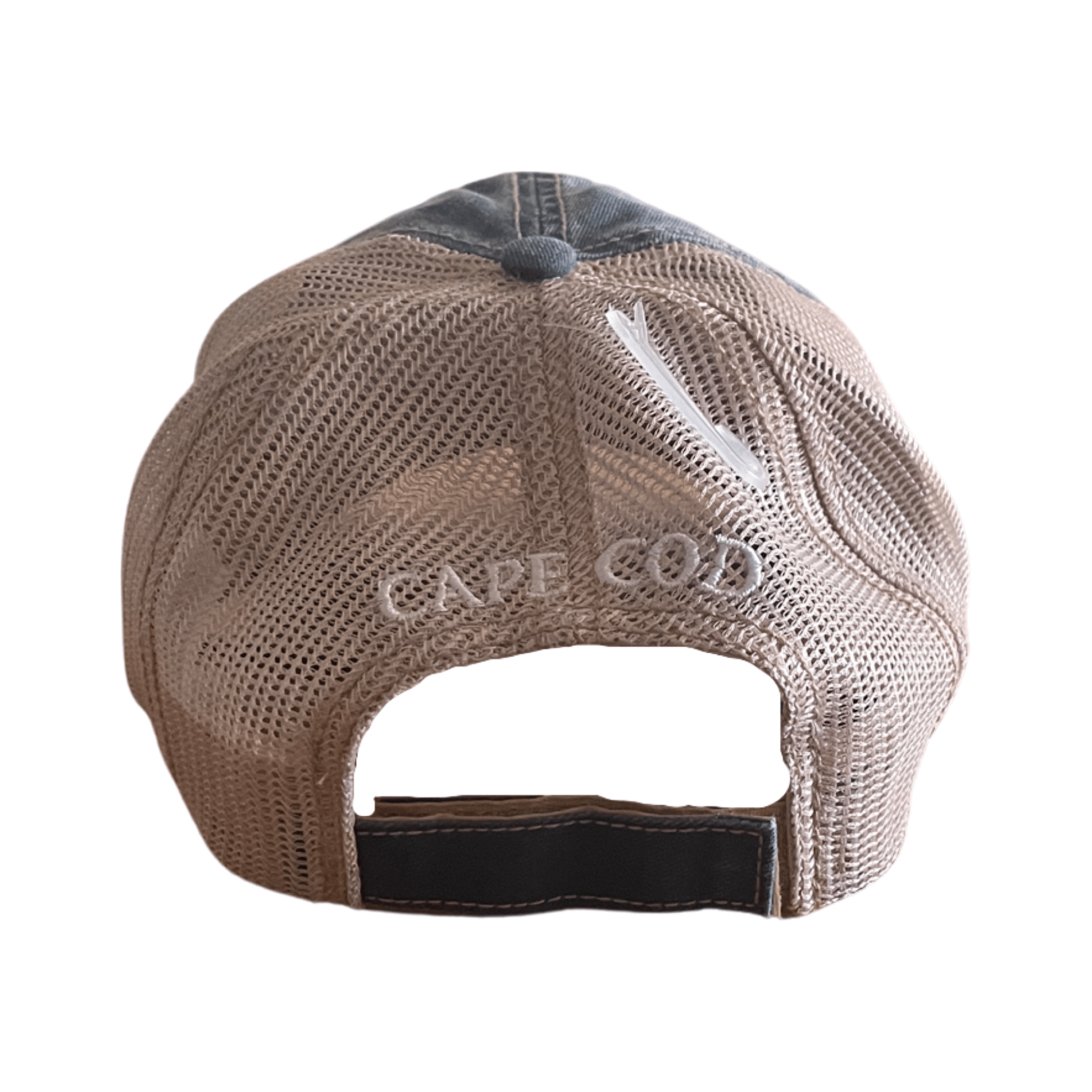 cape cod silhouette patch adjustable hat, back