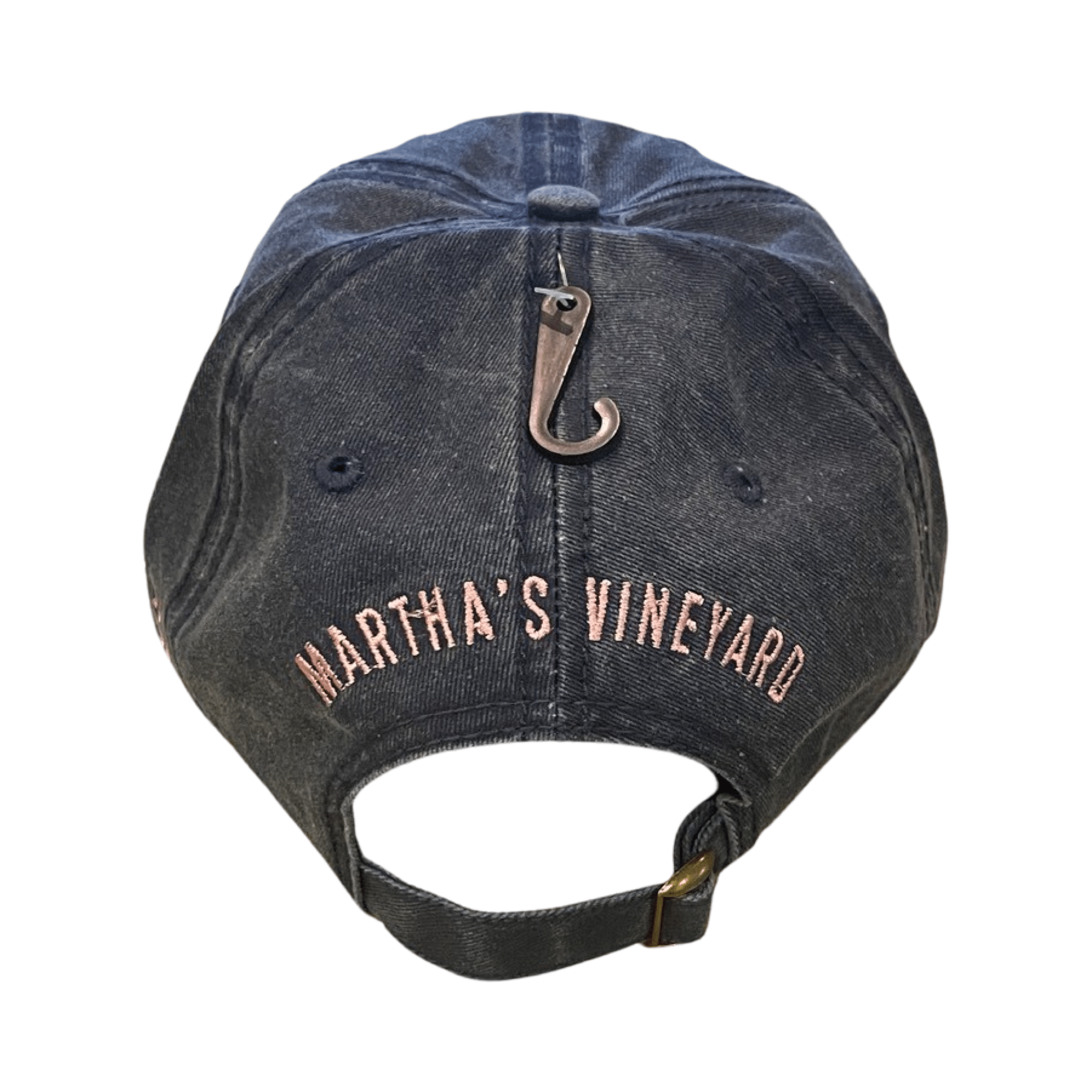 marthas vineyard anchor adjustable hat, blue jean