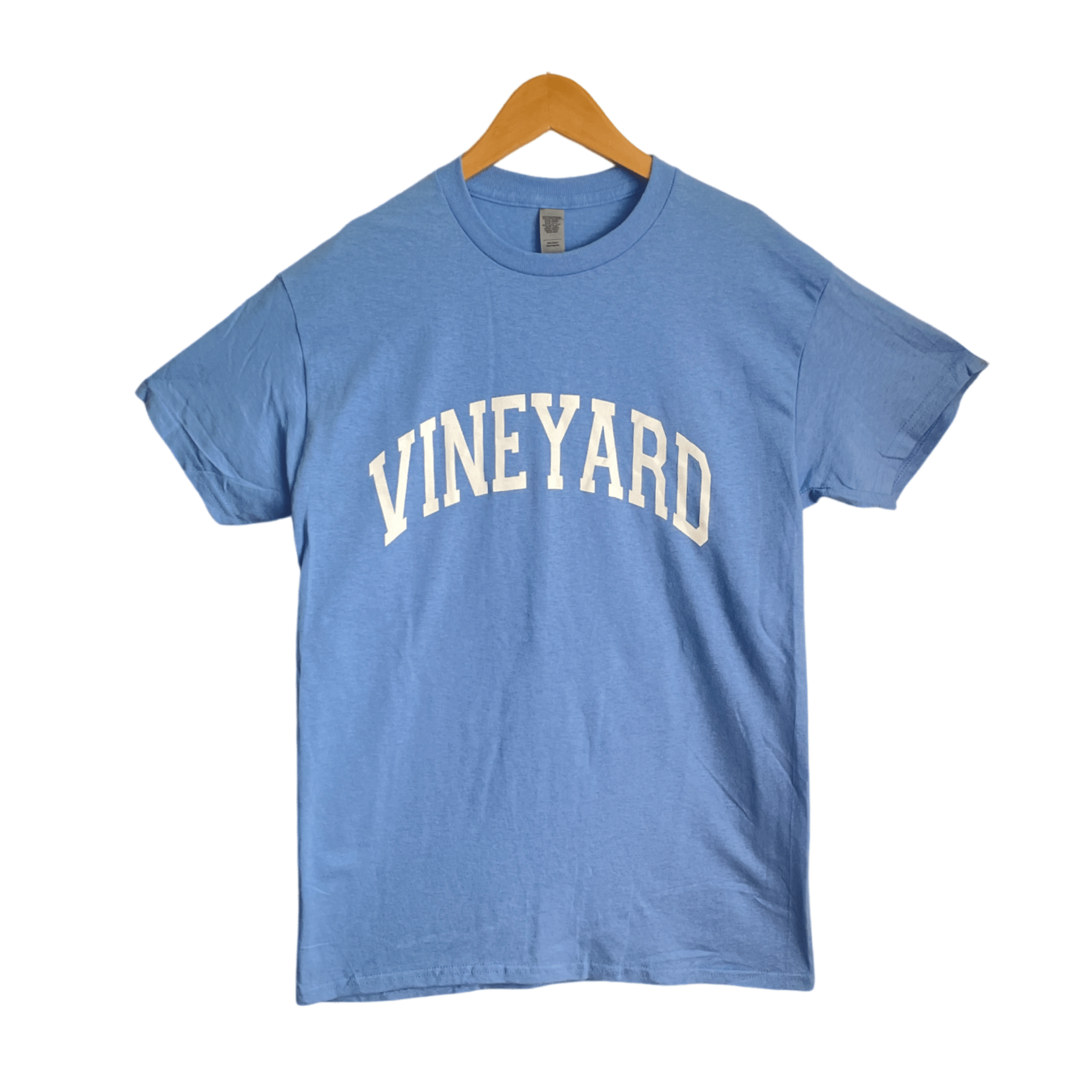 martha's vineyard classic t-shirt, carolina blue