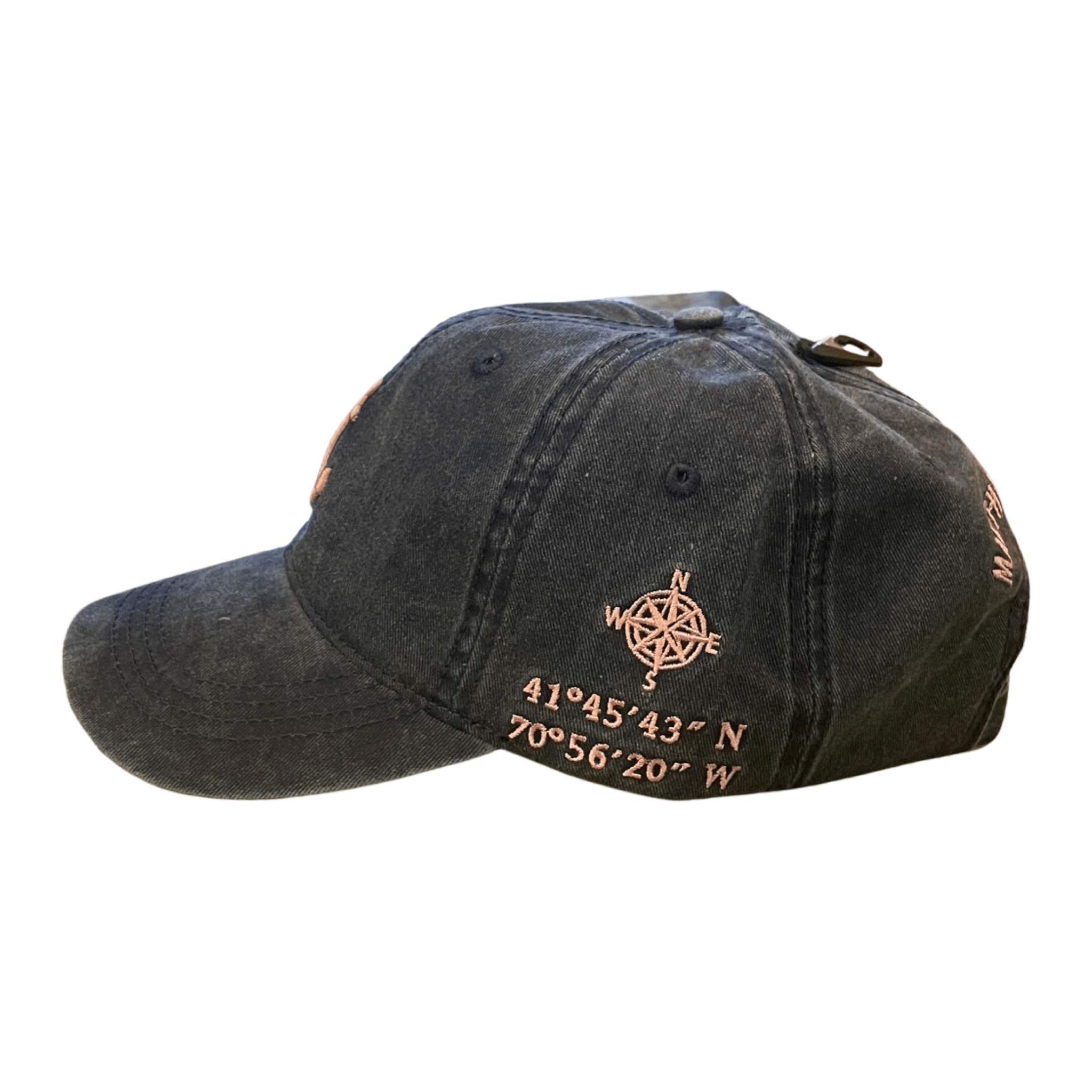 marthas vineyard anchor adjustable hat, blue jean