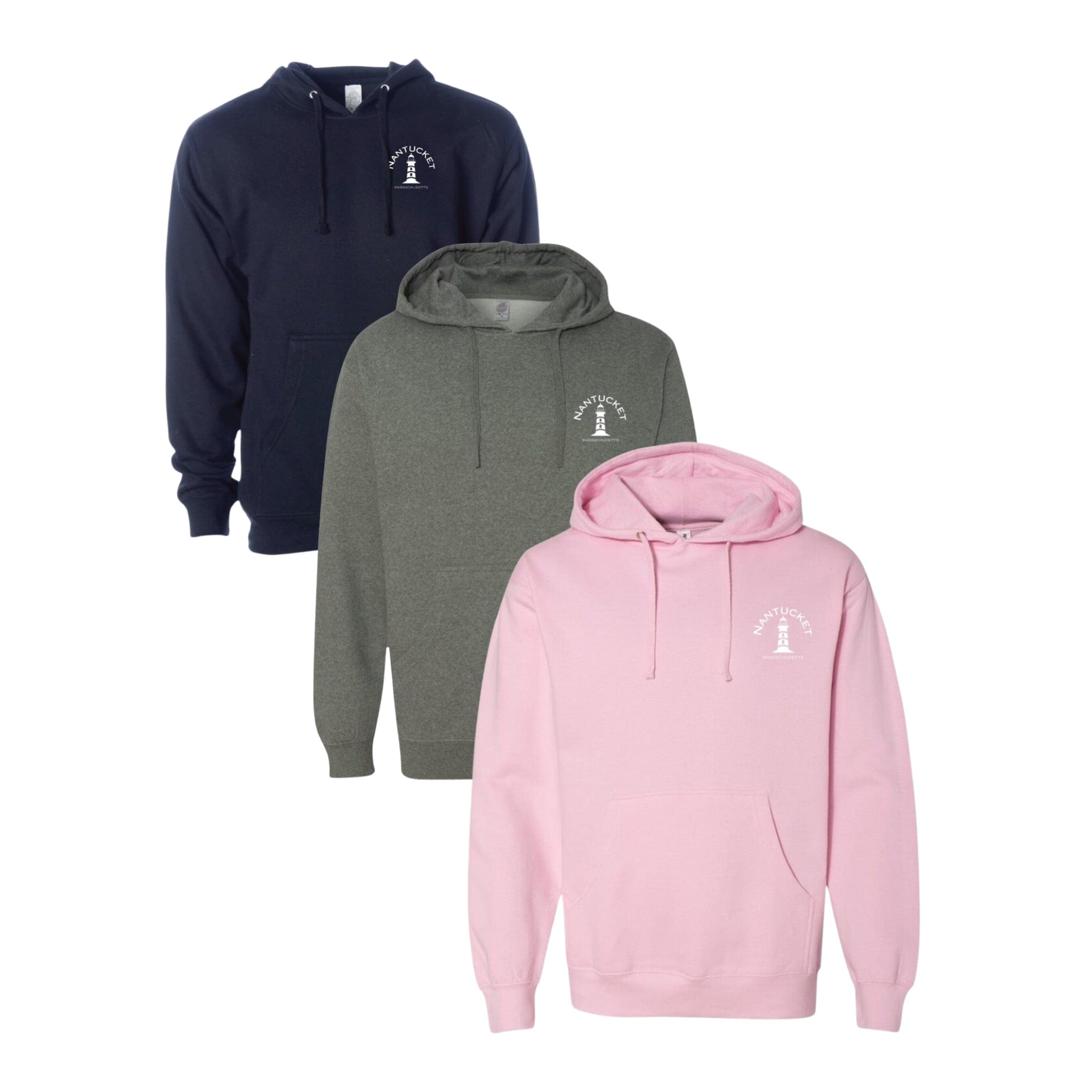 Nantucket Lighthouse Essential Hoodie, all colors