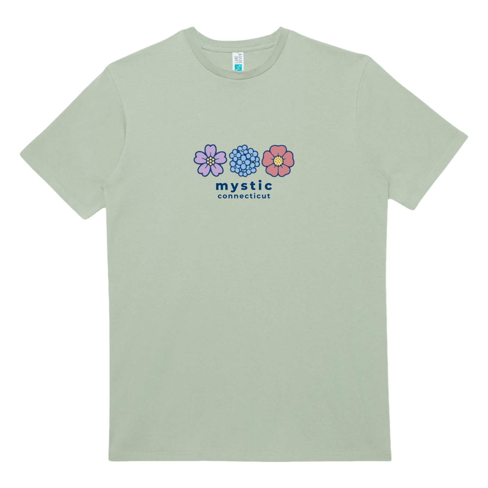 Cape Cod Clothing Company Mystic Summer Bloom Heavy Cotton T-Shirt
