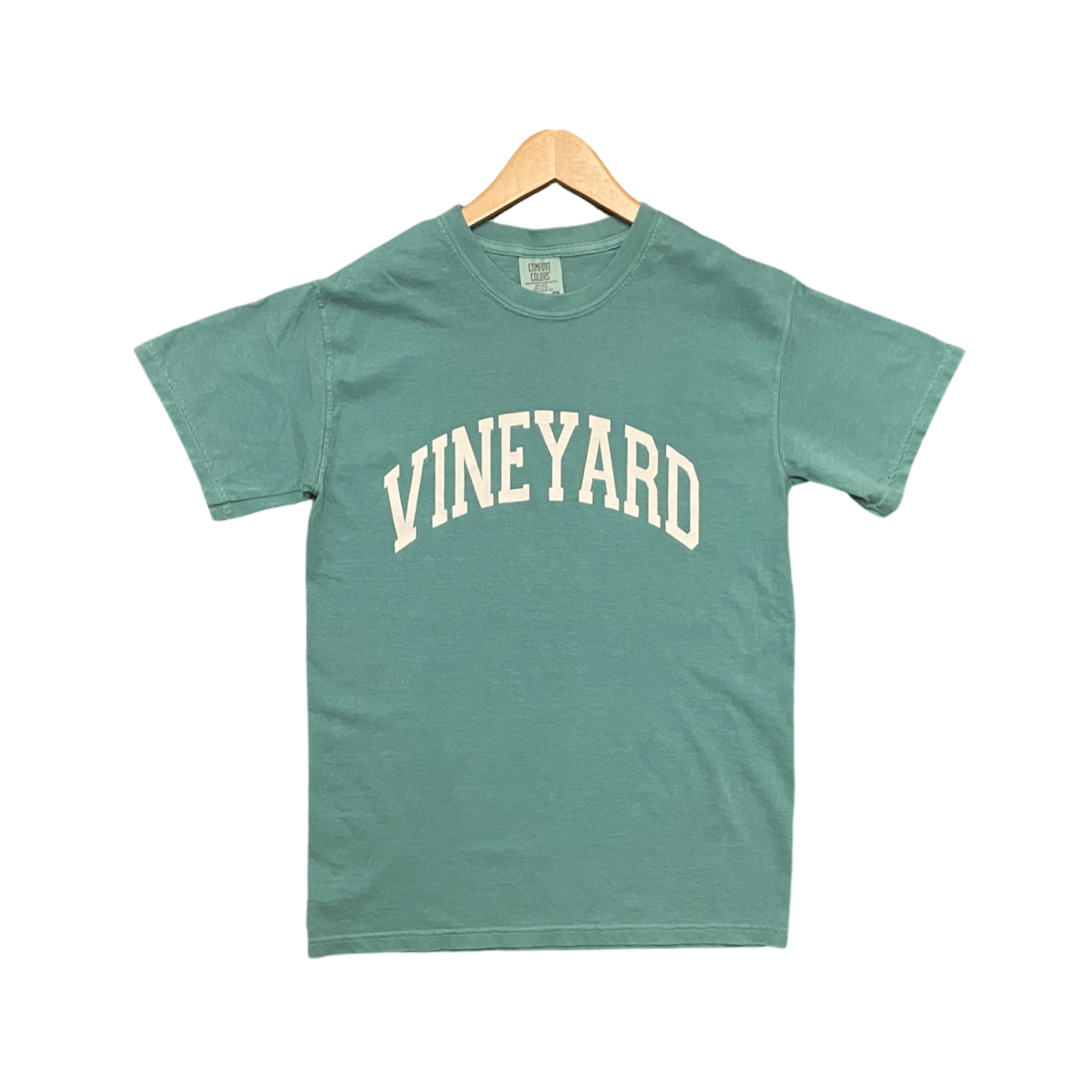 martha's vineyard comfort colors t-shirt, seafoam