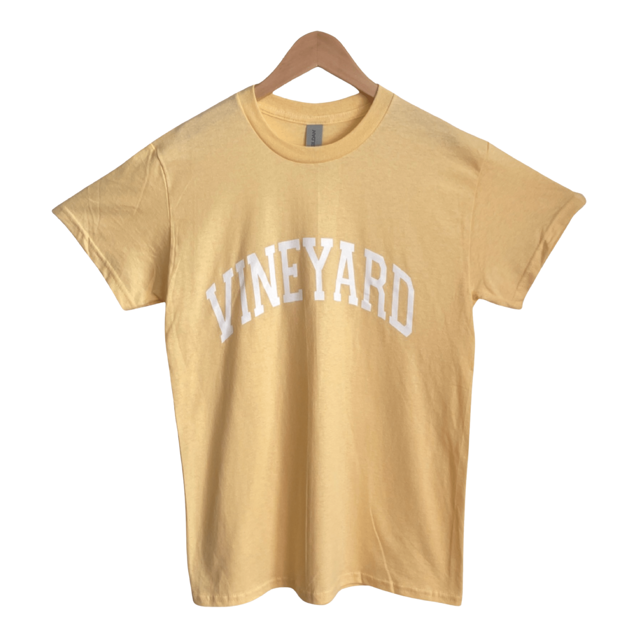 martha's vineyard classic t-shirt, yellow